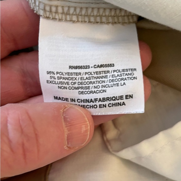 Nike Golf Mens Shorts Tan Size 34 Dri Fit - Picture 4 of 6